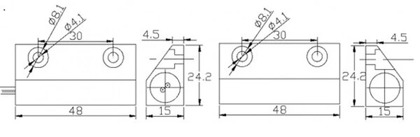 MS-56 - Contact magnetic aplicat MS-56 - Contact magnetic aplicat