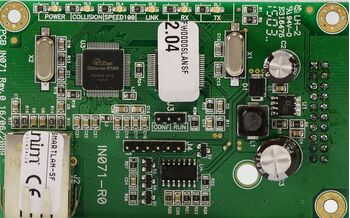 interfață ethernet centrale inim