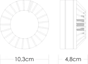 Olympia BSR-6160/MAR – Detector de temperatură adresabil analogic, cu izolator integrat, cu certificare pentru utilizare în domeniul naval