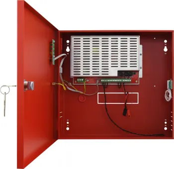 Pulsar EN54C-5A7 – Sursă de alimentare 27,6V/5A/2x7Ah pentru sisteme de alarmă la incendiu