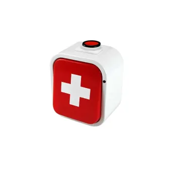 PNH-202 – Buton de panică cu clapetă clorată,1 buton alarmă / 1 buton resetare