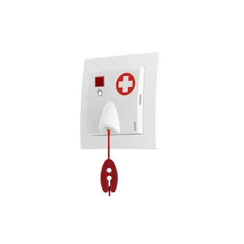 Gorke SPR-PC2/AA/BAT - Buton de alarmă cu șnur și buton SOS , 1 buton, montaj îngropat