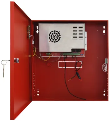 Pulsar EN54C-10A17 - Sursă de alimentare 27,6V/5A/2x17Ah pentru sisteme de alarmă la incendiu
