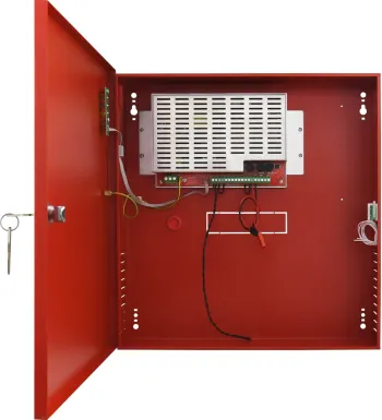 Pulsar EN54C-5A17 - Sursă de alimentare 27,6V/5A/2x17Ah pentru sisteme de alarmă la incendiu